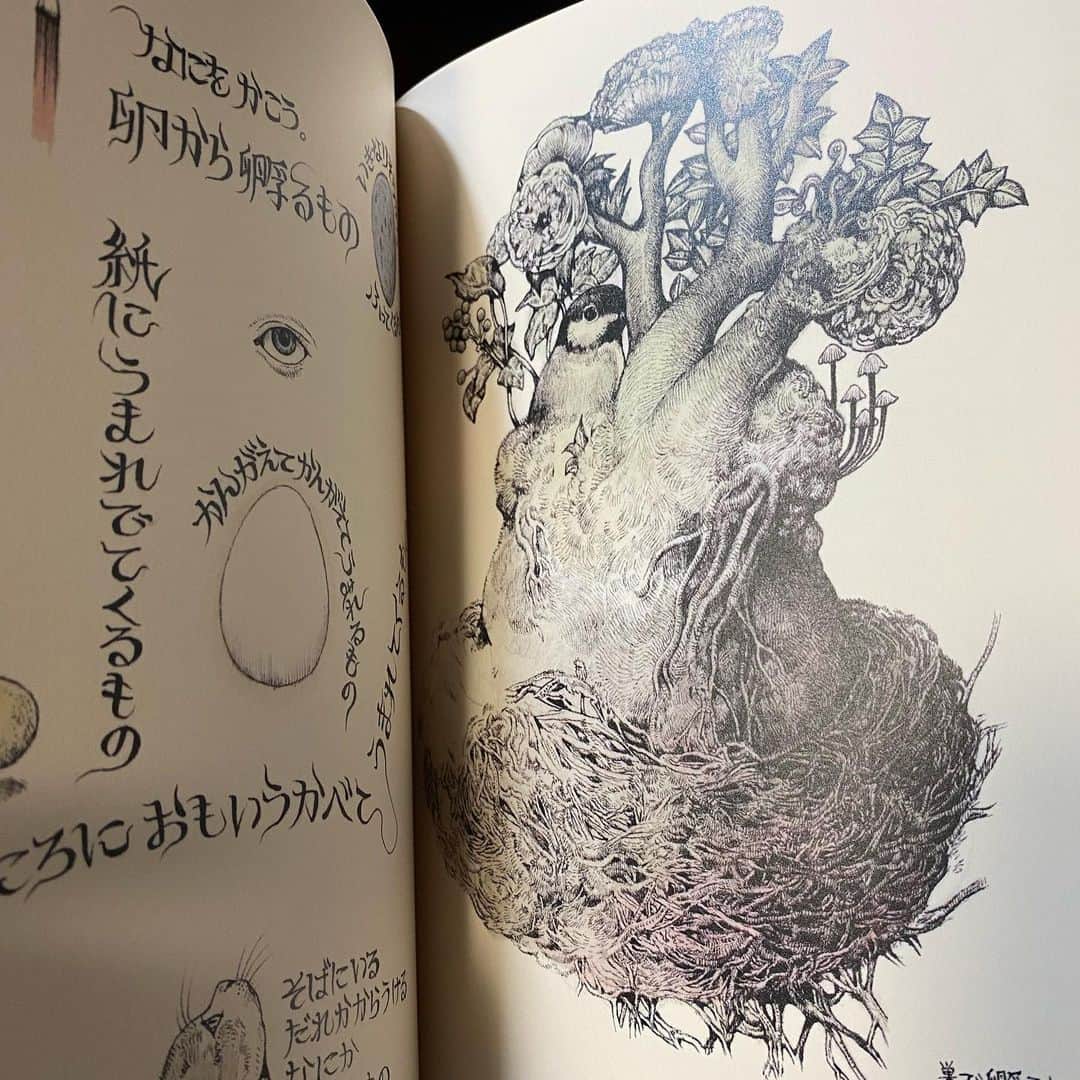 ヒグチユウコさんのインスタグラム写真 - (ヒグチユウコInstagram)「『fear』より #drawing #yukohiguchi  #ヒグチユウコ  動画をいくつか残していたので徐々にアップしようかと思います。 書籍はオンラインでは初版は無くなりましたが ギャラリー店舗(@yukohiguchi3 )にはございます。」2月28日 8時40分 - yukohiguchi3