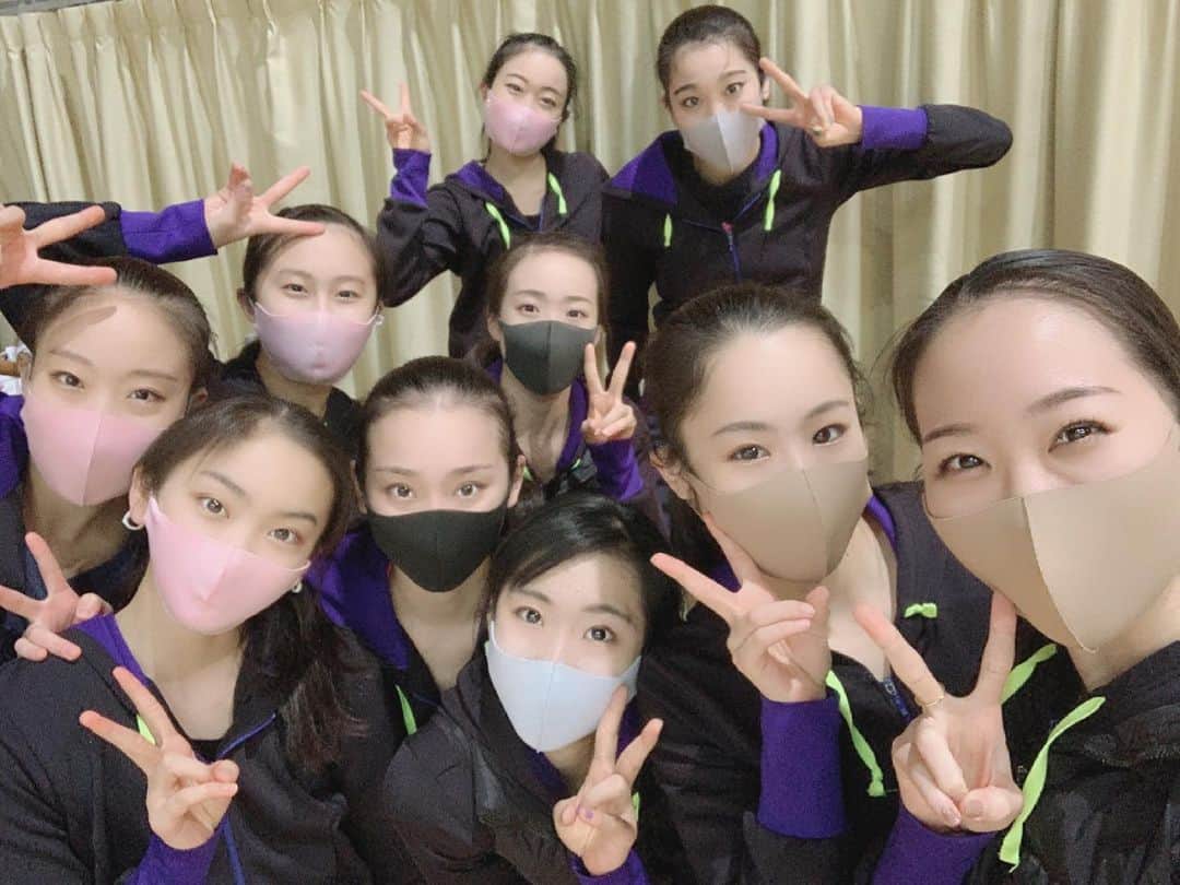 杉本早裕吏のインスタグラム：「・ Last February😳✌️🤎  先日は、フェアリージャパンPOLAへの沢山の質問ありがとうございました👼💕 26日で質問の受付は終了しました🙇‍♀️ ・ ・ #フェアリージャパンpola  #フェアリージャパン  #新体操」