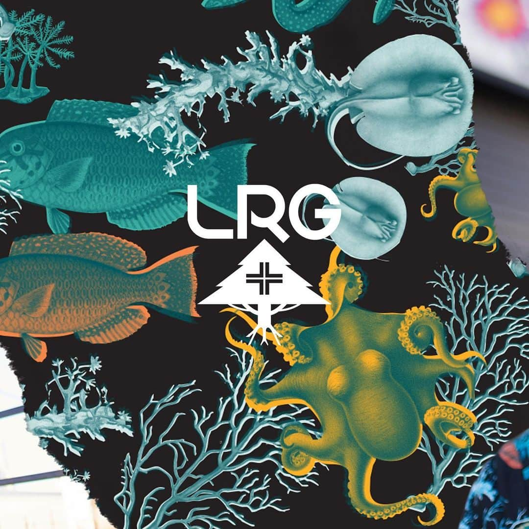 エルアールジーのインスタグラム：「Underwater Mission Imagination | Spring 21 Drops | Under the Trees Tee & Underwater Bucket.  #lrgclothing」