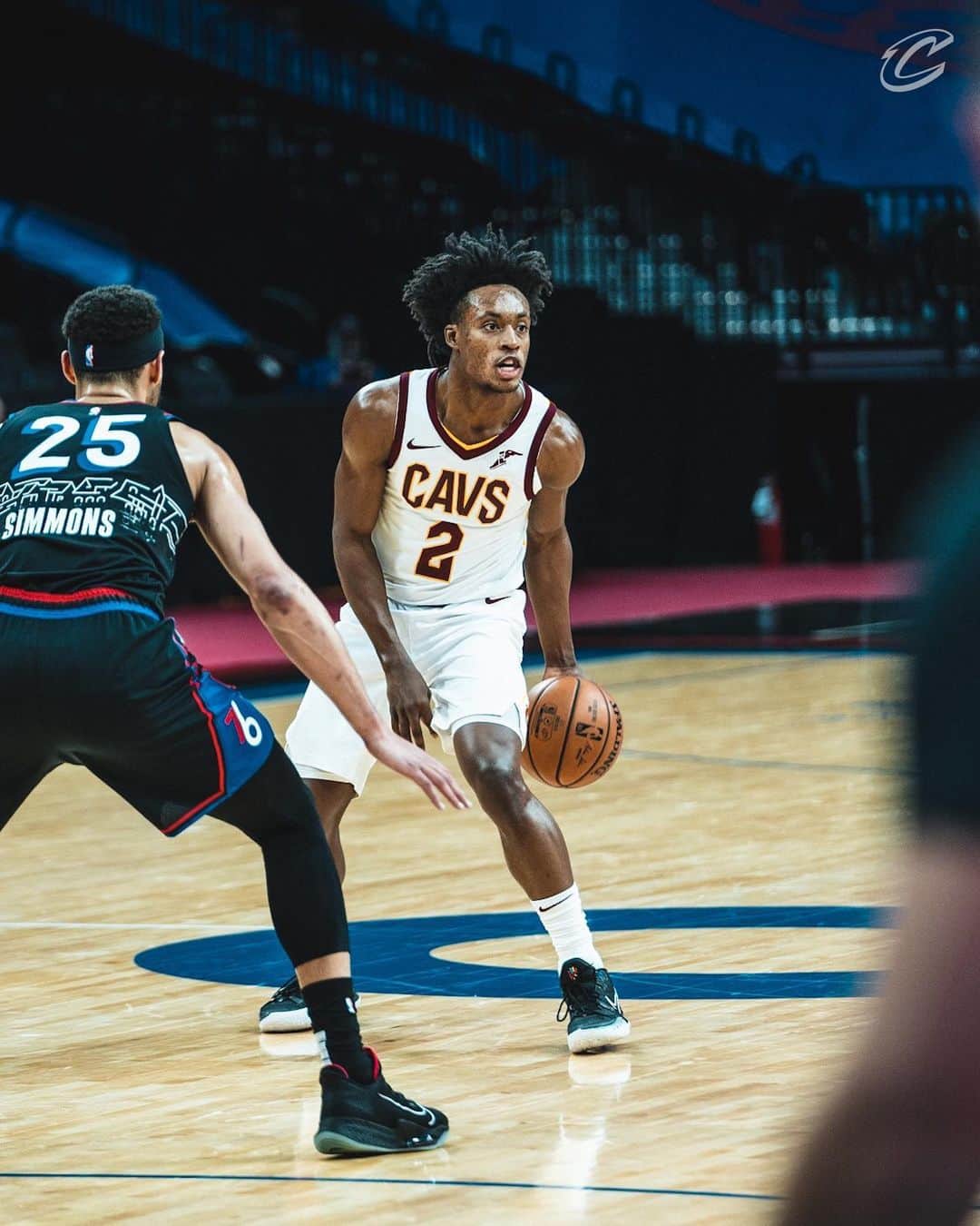 キャブスのインスタグラム：「Buckets come easy for @collinyoungbull. 😤」