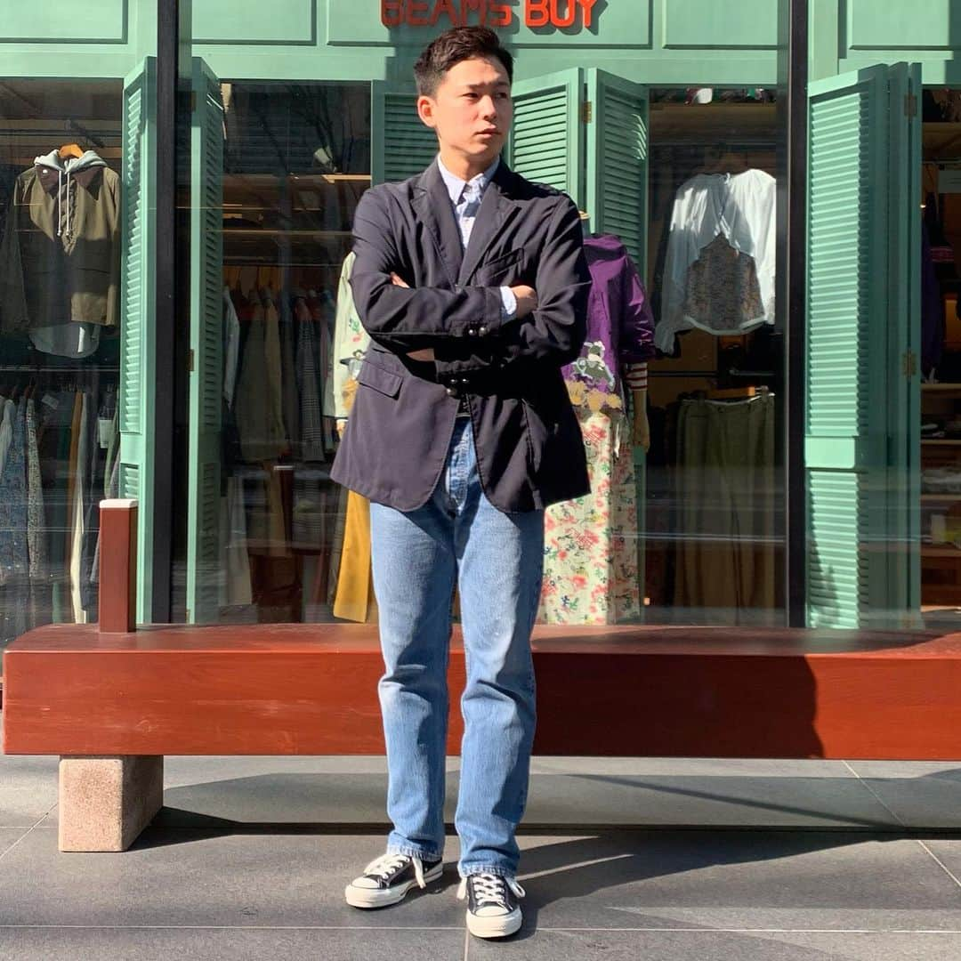 ビームス金沢さんのインスタグラム写真 - (ビームス金沢Instagram)「STAFF STYLING  #beams #beams金沢 #kanazawa #ishikawa #japan #mensfashion #mensstreetstyle #menscasual #staffstyling #ビームス #ビームス金沢 #金沢 #石川県 #日本 #メンズファッション #メンズストリートファッション #メンズストリートスタイル #メンズカジュアル #スタッフスタイリング」2月28日 10時16分 - beams_kanazawa