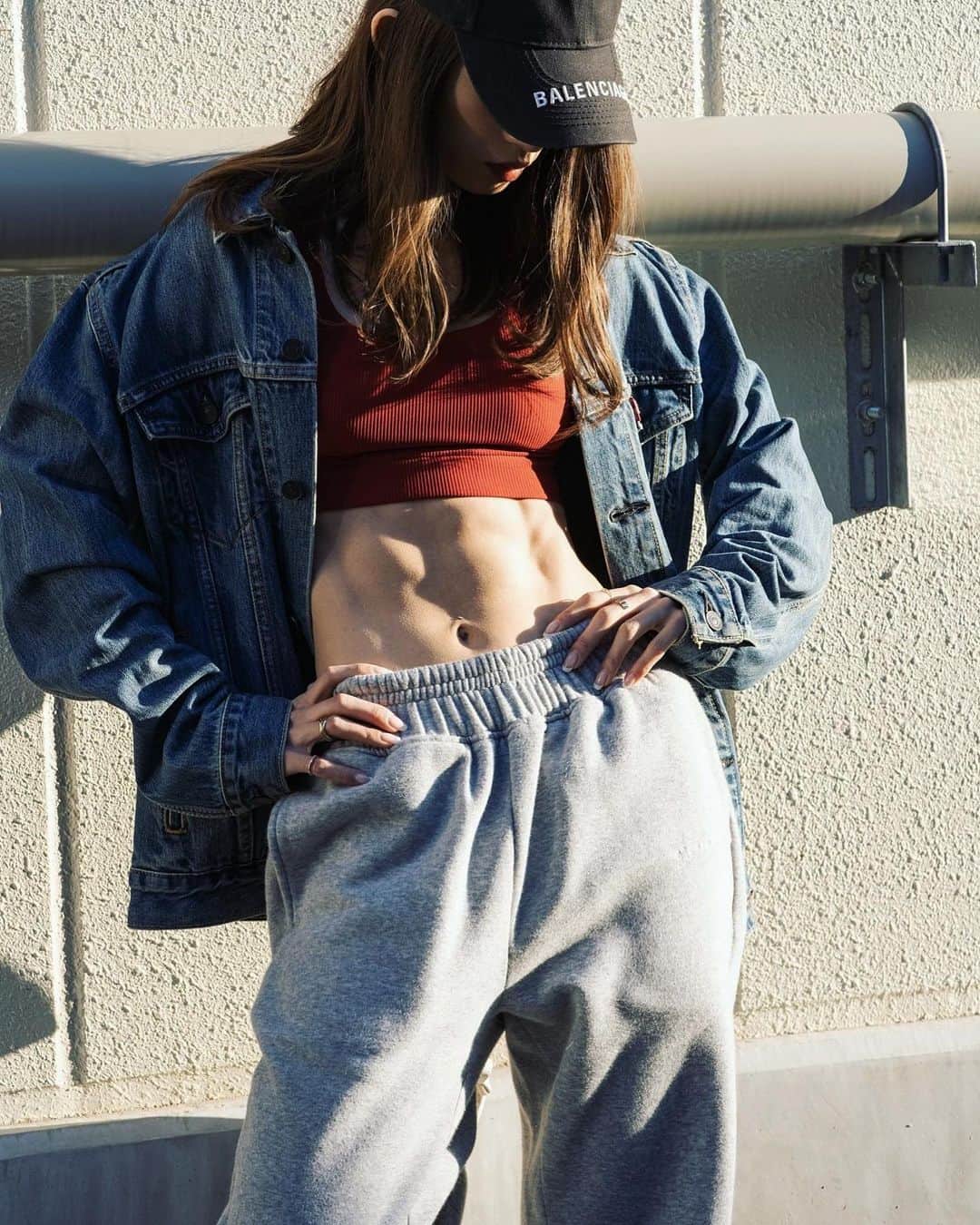 柳めぐみのインスタグラム：「. . You can change if you want. . photo by @style_k_2  . #absmodel  #腹筋モデル #腹筋女子 #workout #training #exercise  #abs #fashion #fitness #girlsfitness #fitnessmodel #fitnessgirl #motivation」