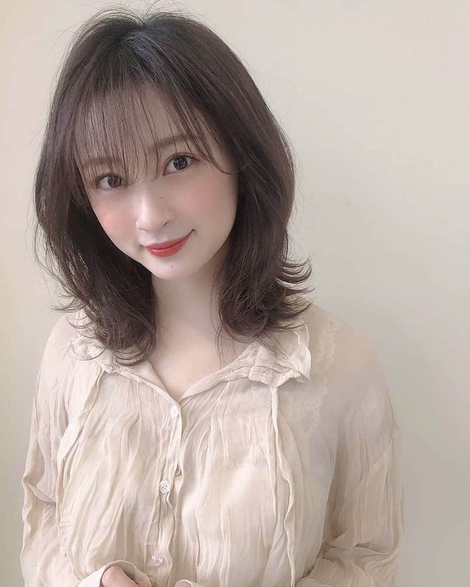 廣田佳菜子のインスタグラム：「この前サロモした時の別バージョン🐹🐹  #サロンモデル#サロモ」