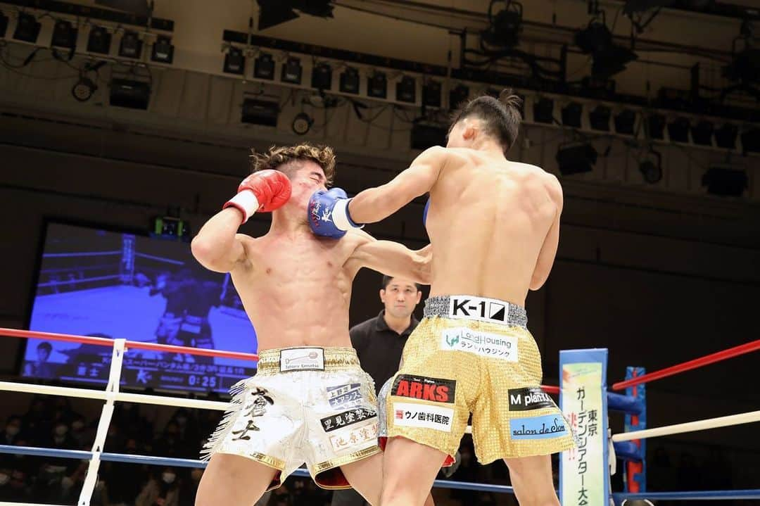 K-1【Official】さんのインスタグラム写真 - (K-1【Official】Instagram)「🗓February 27,2021 🚩Korakuen Hall 🔥Aoshi vs Riamu  . #k1wgp #k1 #Krush @aoshi1014 @riamu_k1」2月28日 10時53分 - k1wgp_pr