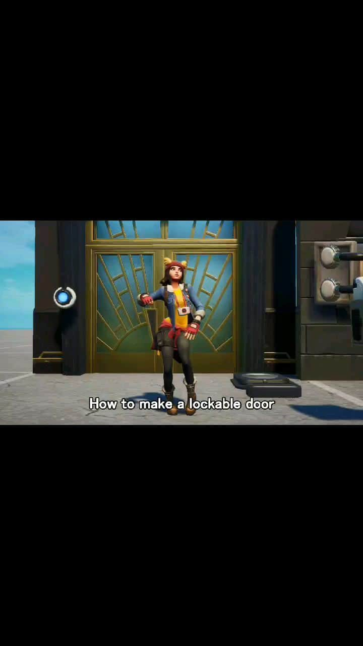 Yoshihiko Yoshidaのインスタグラム：「鍵つきドアの作り方 How to make locked door #Fortnite #フォートナイト #FortniteCreative #フォートナイトクリエイティブ #PPAP #PIKOTARO #スカイ #firtniteclips」