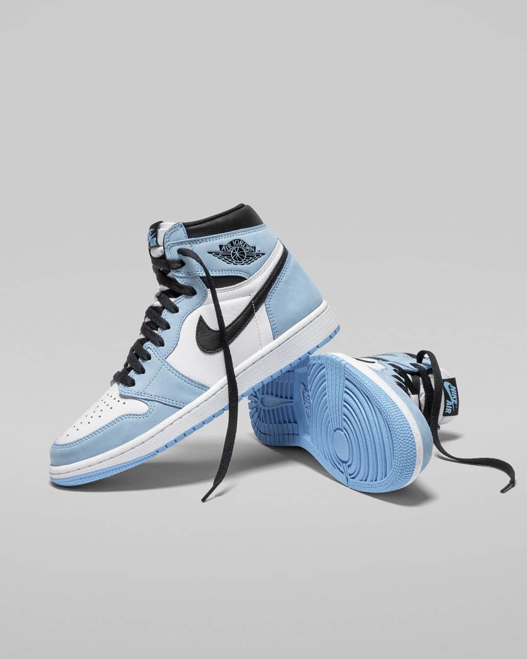 Foot Lockerのインスタグラム：「Got the blues. The highly anticipated Air Jordan 1 University Blue launches March 6th in Men's & Kids sizes.」