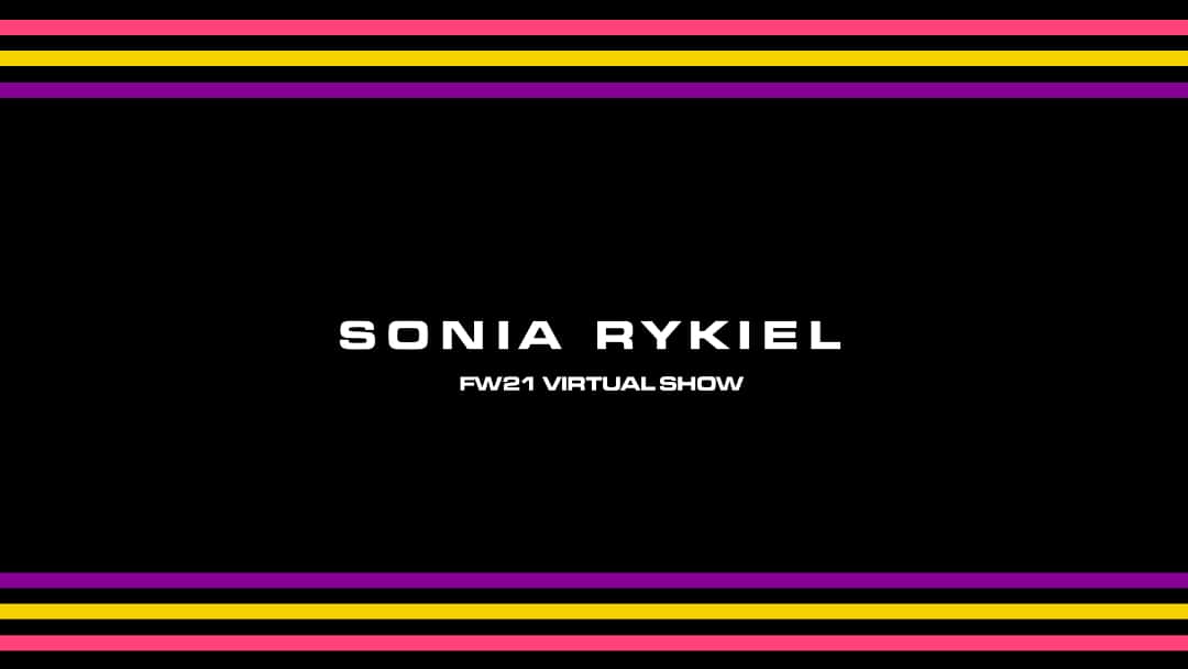 ソニアリキエルのインスタグラム：「FW21 VIRTUAL SHOW.⁣ Sonia Rykiel's heritage is highlighted in this new collection through knitted, striped or colored iconic pieces.⁣ Aesthetic and daring, unique and discreet, the Maison's codes are subtly applied to Rykiel's woman.⁣ STRIKE OUT CONVENIENCES. Full vidéo on IGTV.⁣ #SoniaRykiel #FollowTheStripes #Rykiel #Rykielism #new vision #virtualshow #FW21preview #strikeoutconveniences」