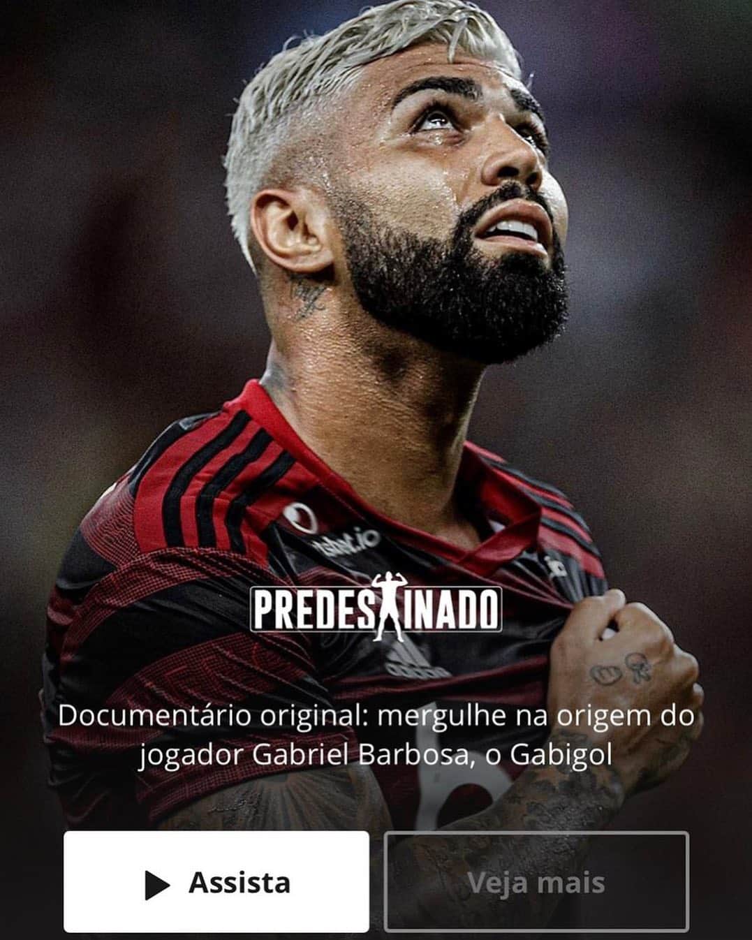 のインスタグラム：「Está no ar.. PREDESTINADO! Obrigado @globoplay , e todos os envolvidos nesse série! ❤️」