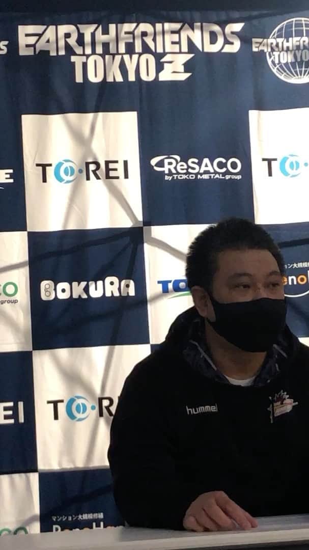 のインスタグラム：「【平岡HC記者会見】 「昨日とちがって失点のところを集中するようにとゲームに入り、しっかりディフェンスをしてくれたので、なんとか失点を抑えることができました。オフェンスリバウンド、ターンオーバーが気になりますが、もっと良くなるチームだと思うので、気持ちを込めて戦ってまいります。」」