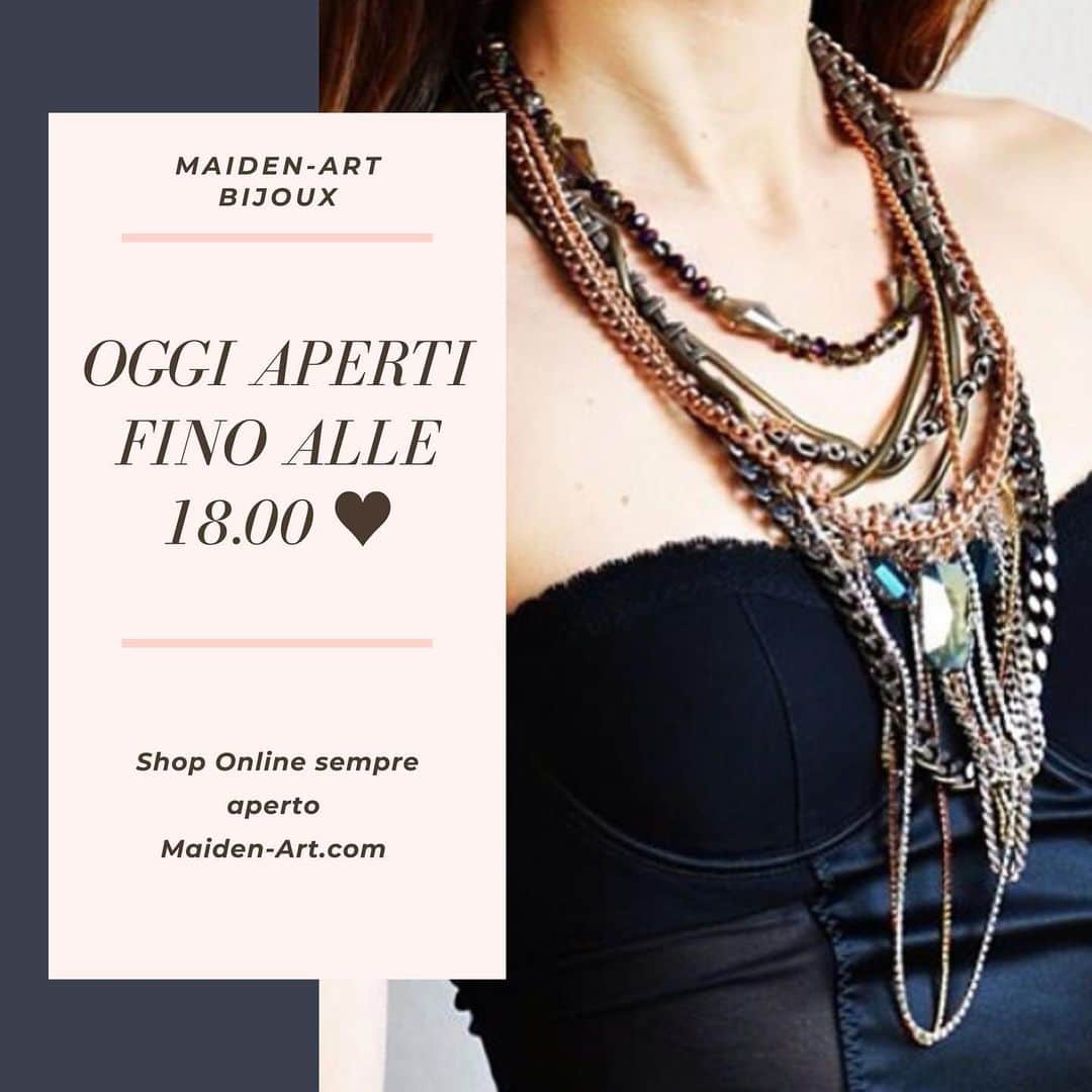 メイデンアートさんのインスタグラム写真 - (メイデンアートInstagram)「Today our Store in Angera - Italy 🇮🇹 is open until 6 pm 🌈 .  #gioielliartigianali #gioielli #handmade #madeinitaly #gioiellifattiamano #fattoamano #jewelry #argento #handmadejewelry #orecchini #jewels #gioielliunici #gioiellipersonalizzati #bijoux #artigianato #collana #artigianatoitaliano #fashion #jewellery #earrings #moda #gioielliitaliani #bijouxhandmade #oro #gioielleria #style #necklace #silver #bracciale #bhfyp」2月28日 19時28分 - maidenart