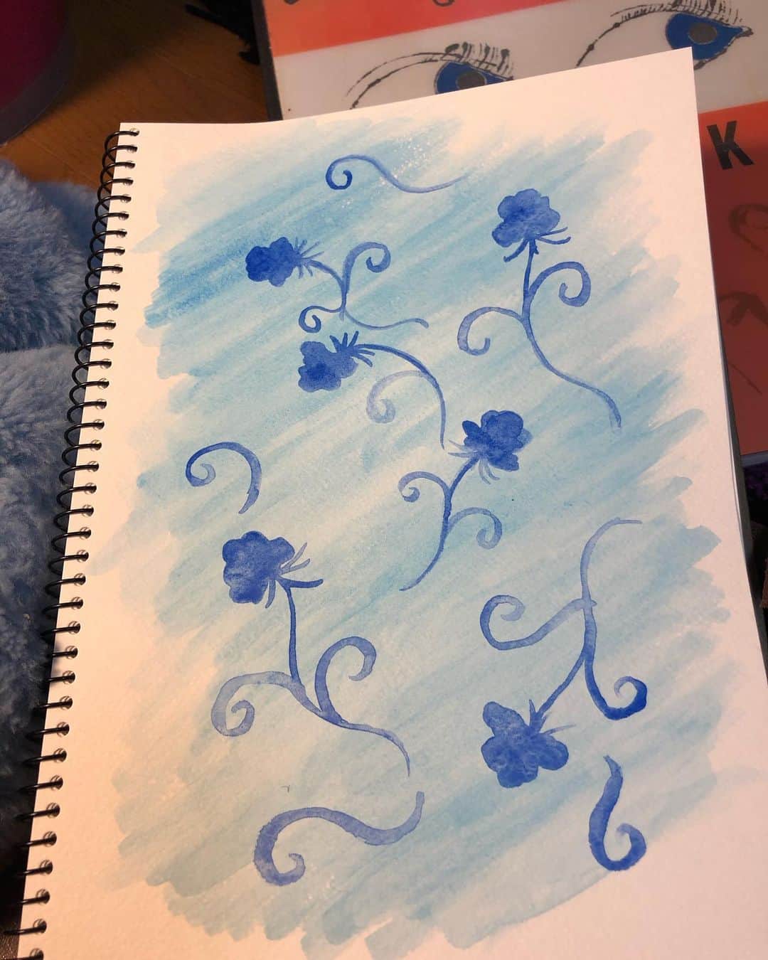 浅野菜緒子さんのインスタグラム写真 - (浅野菜緒子Instagram)「Weekend is for 🖌🎨🛌🌷🛋🌼🫖☕️🧁 . #artbynaoko #NaokoDraws #drawing #painting #watercolor #fulloflove #NaokosCultureDiary」2月28日 19時32分 - naokoasano