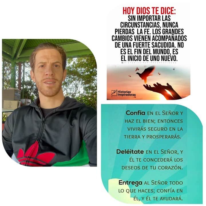 クリスティアン・アンサルディのインスタグラム：「Disfruta a tu familia y amigos, pasa tiempo valioso con ellos. Recuerda que el mañana puede ser tarde. Empieza a vivir la vida disfrutando de esos hermosos momentos que se te presentan a diario, deja de vivir corriendo detrás de cosas grandes pensando que ahí encontrarás la felicidad, porque la felicidad la encontramos en los pequeños detalles vividos con la familia y los amigos... y permitiendo que Dios sea el centro de todas las cosas...   Goditi la tua famiglia e i tuoi amici, trascorri del tempo prezioso con loro.  Ricorda che domani può essere tardi.  Inizia a vivere la vita godendoti quei bei momenti che ti vengono presentati ogni giorno, smetti di vivere rincorrendo le grandi cose pensando che lì troverai la felicità, perché la felicità si trova nei piccoli dettagli vissuti con la famiglia e gli amici.e permettere a Dio di essere il centro di tutte le cose ...」