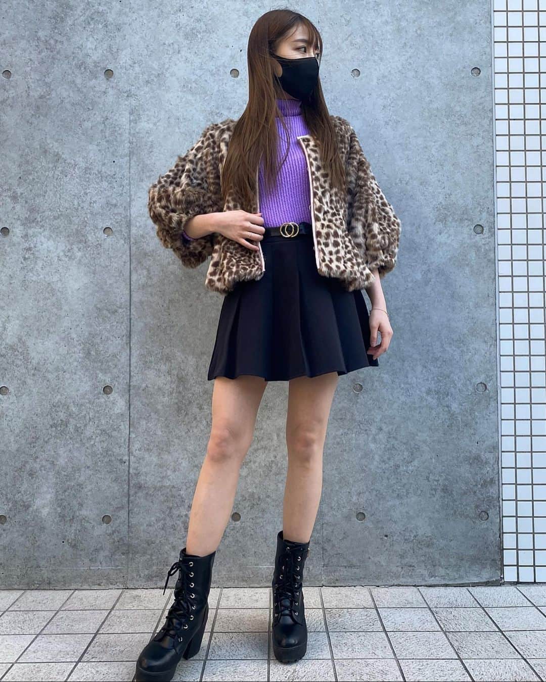 虹川葵のインスタグラム：「・ 今日の私服さん♡」