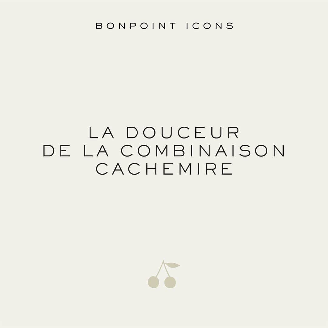 bonpointのインスタグラム：「2/3 : Cuteness overload! With high attention to details and a very special care to comfort with the most luxurious cashmere, this icon is a must have for your loved one. . . . #bonpointicons #baby #cashmere #bodysuit  #newborn #bonpoint #legacy」