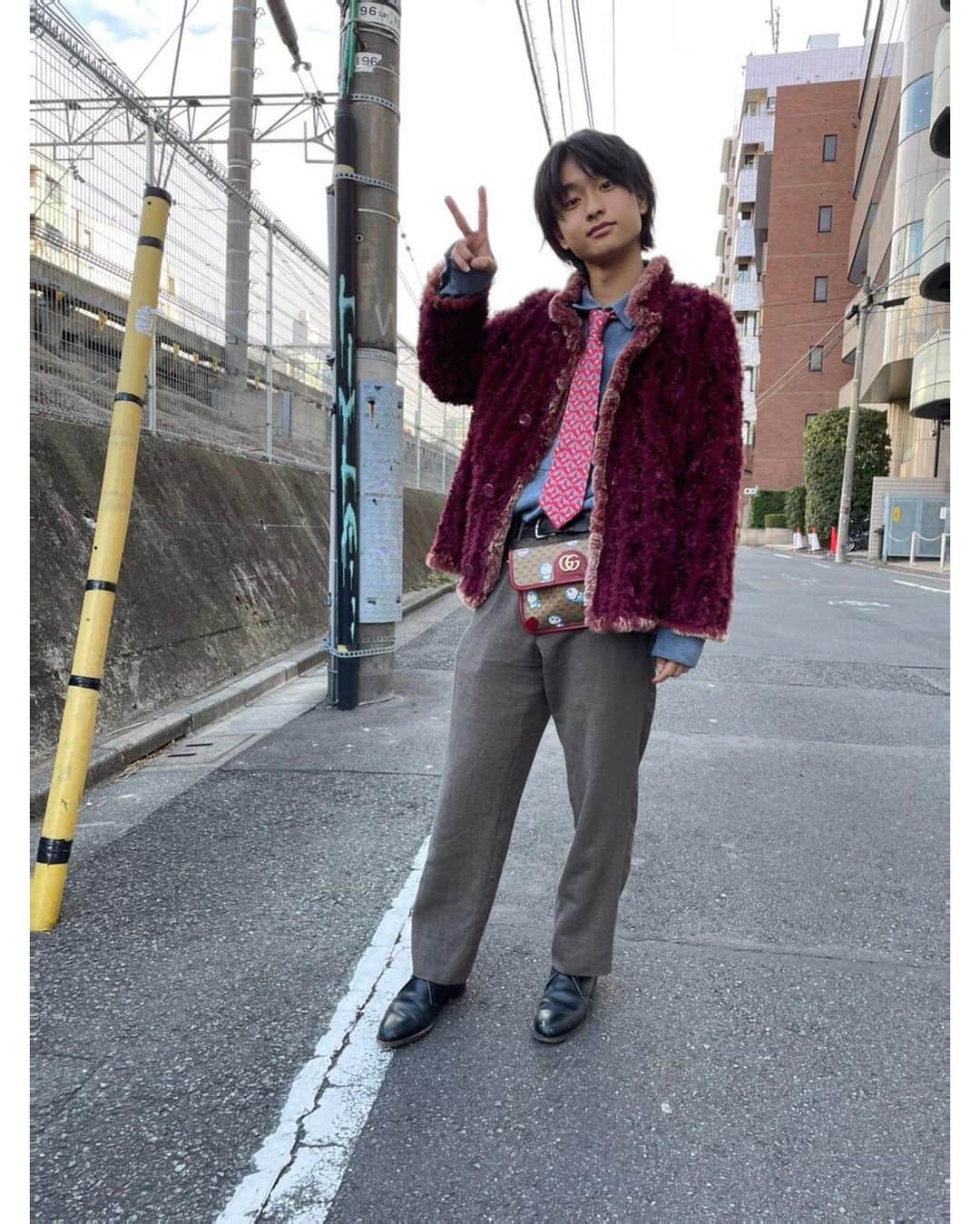 奥平大兼さんのインスタグラム写真 - (奥平大兼Instagram)「私服#6 一ヶ月ぶりの私服です。 最近寒いですね。 😎　 #d4ikeso」2月28日 20時29分 - okudairadaiken_official