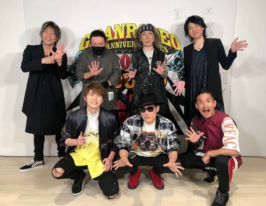 GOT’S さんのインスタグラム写真 - (GOT’S Instagram)「ROUND GR2020ありがとう！15周年おめでとう！GRANRODEO! #FLOW #GRANRODEO #RGR2020 #GR15TH」2月28日 21時26分 - gots_flow