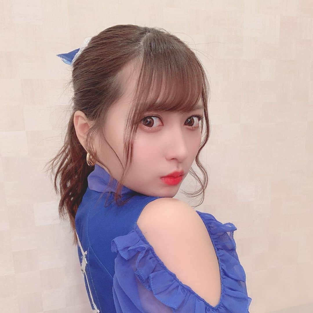 太田里織菜さんのインスタグラム写真 - (太田里織菜Instagram)「. . ポニーテール揺らしながら〜💙 . . #らぶどる」2月28日 21時47分 - riopyon1231