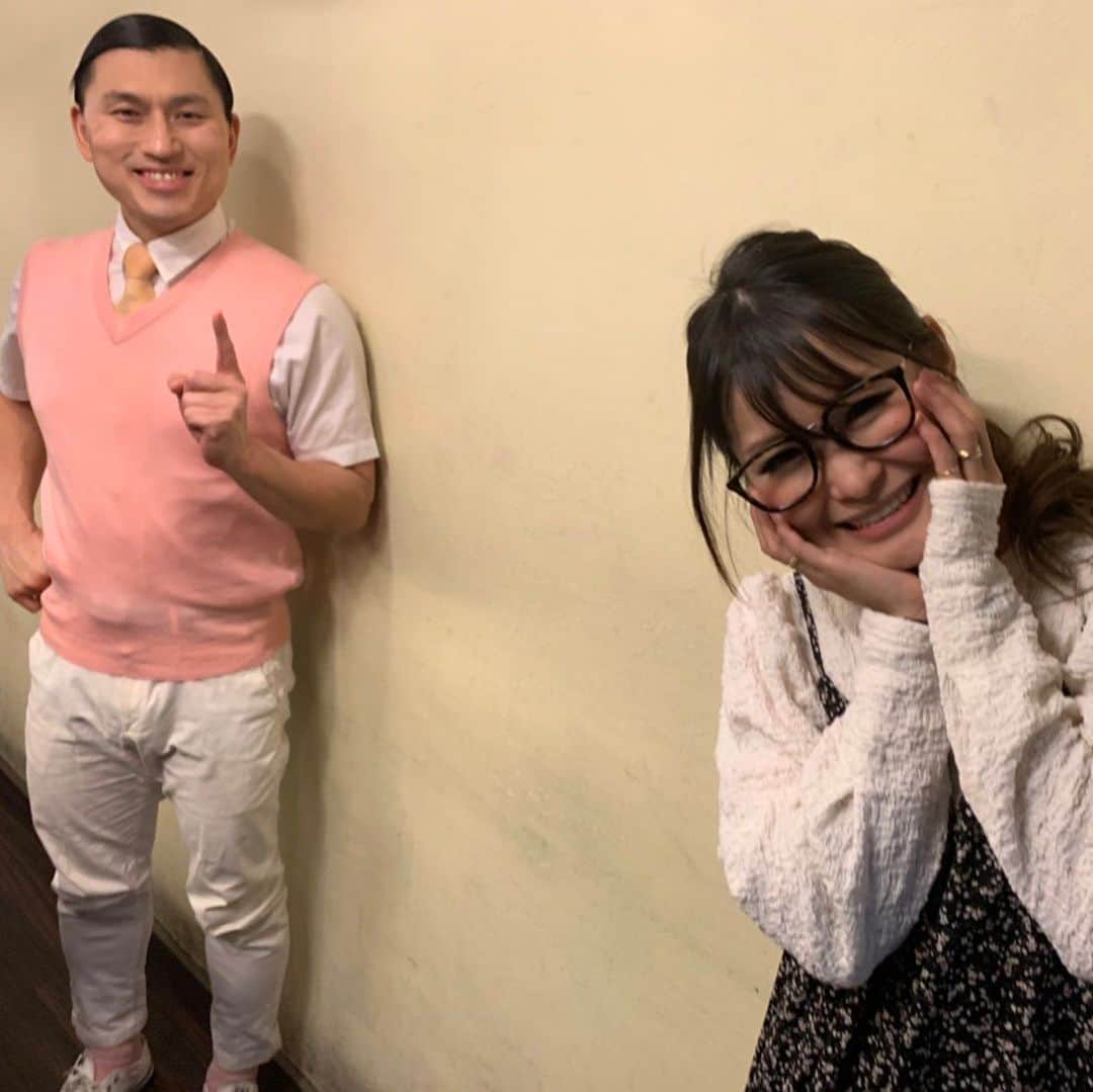 ギャル曽根のインスタグラム：「春日さんと☺️✨ #エアロビ頑張って下さい❗️❗️❗️」