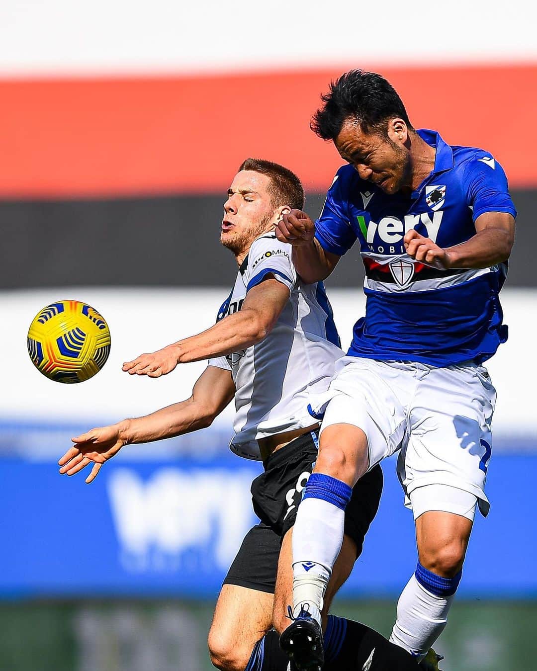 UCサンプドリアのインスタグラム：「⏹ #SampAtalanta 0-2.  #FORZADORIA 🔵⚪️🔴⚫️⚪️🔵」
