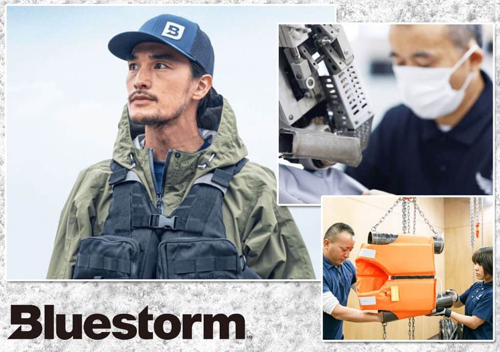 のインスタグラム：「そのライフジャケットは信頼できるか？【その3】／「Bluestorm」のモノづくりに対するこだわり  #Bluestorm #ブルーストーム #高階救命器具株式会社 #ライフジャケット #ルアーニュース」