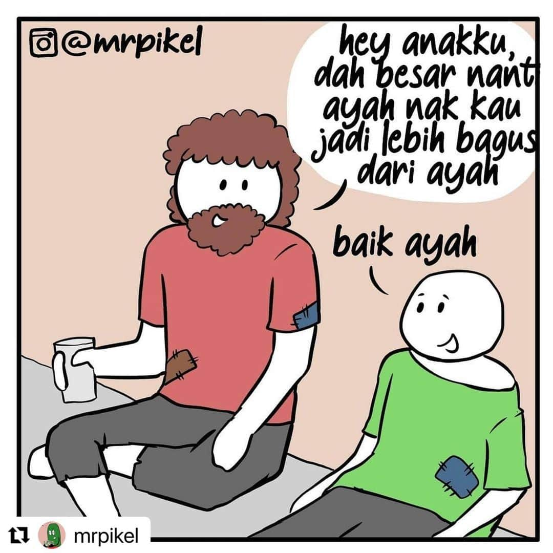 Koleksi Komik Malaysiaさんのインスタグラム写真 - (Koleksi Komik MalaysiaInstagram)「#Repost @mrpikel with @make_repost ・・・ GENERASI⁣ ⁣ Comment kat bawah maksud apa yg korang nampak dalam komik ni! ⁣ ⁣ ⁣ ⁣⁣⁣⁣⁣⁣⁣⁣⁣⁣⁣⁣⁣⁣⁣⁣p/s: haii lama gila tak post komik. Sorry guys. Aku busy sangat dgn kerja. Harap korang tak lari 🥺⁣ ⁣ #komikmalaysia #gengkomikdigital #gengkomik #komiklawak #lawak #komik #kelakar #koleksikomik #komikmelayu #deep #pencurikomik #lawakdeep #lawaking #lawakkeder #lawakhangit #koleksikomik #mrpikel⠀」2月28日 22時44分 - tokkmungg_exclusive