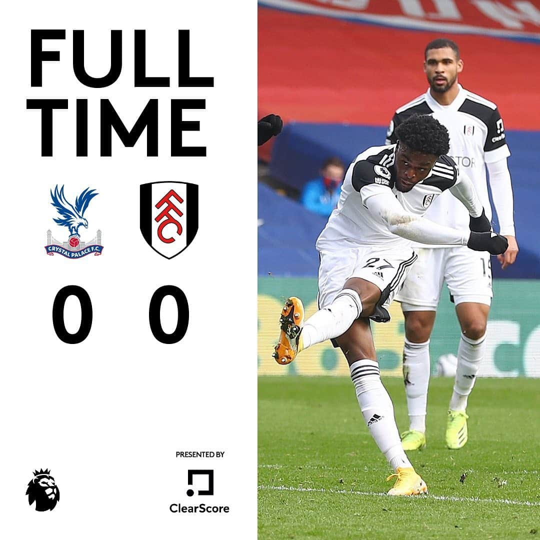 フラムFCさんのインスタグラム写真 - (フラムFCInstagram)「FT. We pushed it until the end. #FFC」2月28日 22時52分 - fulhamfc