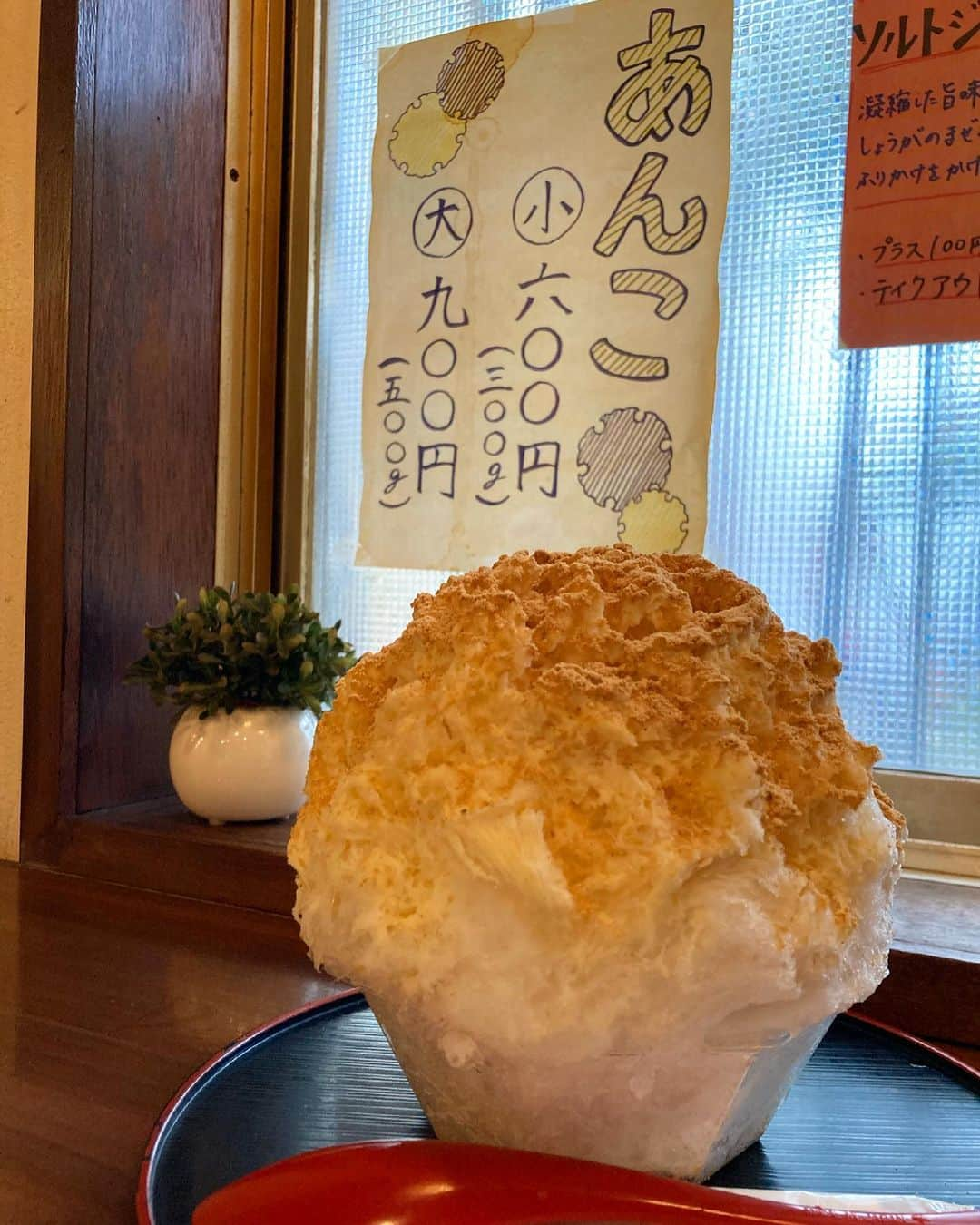 竹村真琴さんのインスタグラム写真 - (竹村真琴Instagram)「* 大阪で一番好きなかき氷屋さん🍧 ここのきな粉クリームチーズが大好き🤩 . . . #かき氷 #きなこ #きな粉 #クリームチーズ #かき氷女子 #たい焼き #大判焼き #甘味処 #中崎町カフェ #中崎町 #中崎町グルメ #女子プロゴルファー #プロゴルファー #instagolf  #golf  #lpga #女子ゴルフ  #ゴルフ女子 #興和 #ゴルフ #골프 #高尔夫 #テーラーメイド #TaylorMade #ルコック #コーワ #バンテリン #豆蔵 #lecoqsportif」2月28日 23時51分 - makototakemura_golf