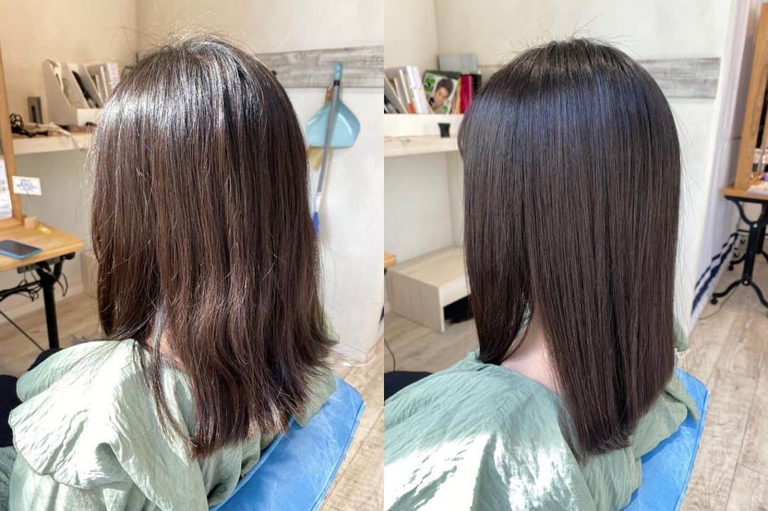 LABEAUのインスタグラム：「⭐︎﻿ ﻿ ダメージや乾燥でパサつく毛先に💇‍♀️﻿ Goodtouchトリートメントで栄養&水分チャージ✨﻿ つるつるうるうるな髪に💕﻿ ﻿ ◎カラー剤⋮ ﻿ ◎スタイリング剤⋮﻿ ﻿ 駒込店《☏03-3576-7546》﻿ スタイリスト　赤﨑〘@〙﻿ ﻿ 𝒄𝒖𝒕 ¥4700〜﻿ ﻿ 𝒄𝒖𝒕＋𝒄𝒐𝒍𝒐𝒓 ¥12200〜﻿ ﻿ 𝒑𝒂𝒓𝒎＋𝒄𝒖𝒕 ¥10700〜﻿ ﻿ 𝒕𝒓𝒆𝒂𝒕𝒎𝒆𝒏𝒕 ¥7700〜﻿ ﻿ 𝒆𝒕𝒄...﻿ ※店舗により料金が異なります。﻿ ﻿ 質問やご不明点がございましたら、お気軽にコメント下さい📥﻿ ﻿ LA.BEAU Beauty Group ﻿ @labeau_beauty_group﻿ ﻿ ﻿ #東京﻿ #埼玉﻿ #美容室﻿ #駒込﻿ #大塚﻿ #赤羽﻿ #戸田公園﻿ #ヘアサロン﻿ #ヘアメイク﻿ #オトナ女子﻿ #ヘアカラー﻿ #パーマ﻿ #髪質改善﻿ #特殊技術﻿ #トリートメント﻿ #ストレート﻿ #ツヤ髪﻿ #内部補修﻿ #ダメージヘア﻿ #ハイダメージ﻿ #くせ毛﻿ #ダメージレス﻿ #クリニックサロン﻿ #アラサー﻿ #アラフォー﻿ #アラフィフ﻿ #エイジングケア﻿ #美容師さんと繋がりたい﻿ #いいね返し﻿ #likeforlike ﻿ ﻿」