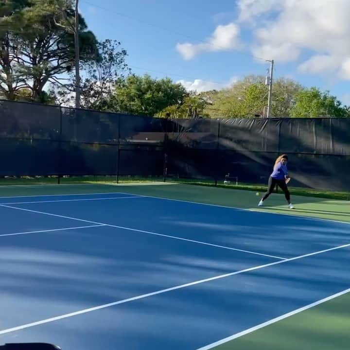 グリゴール・ディミトロフのインスタグラム：「My practice partner is better than yours 🐐 @serenawilliams」