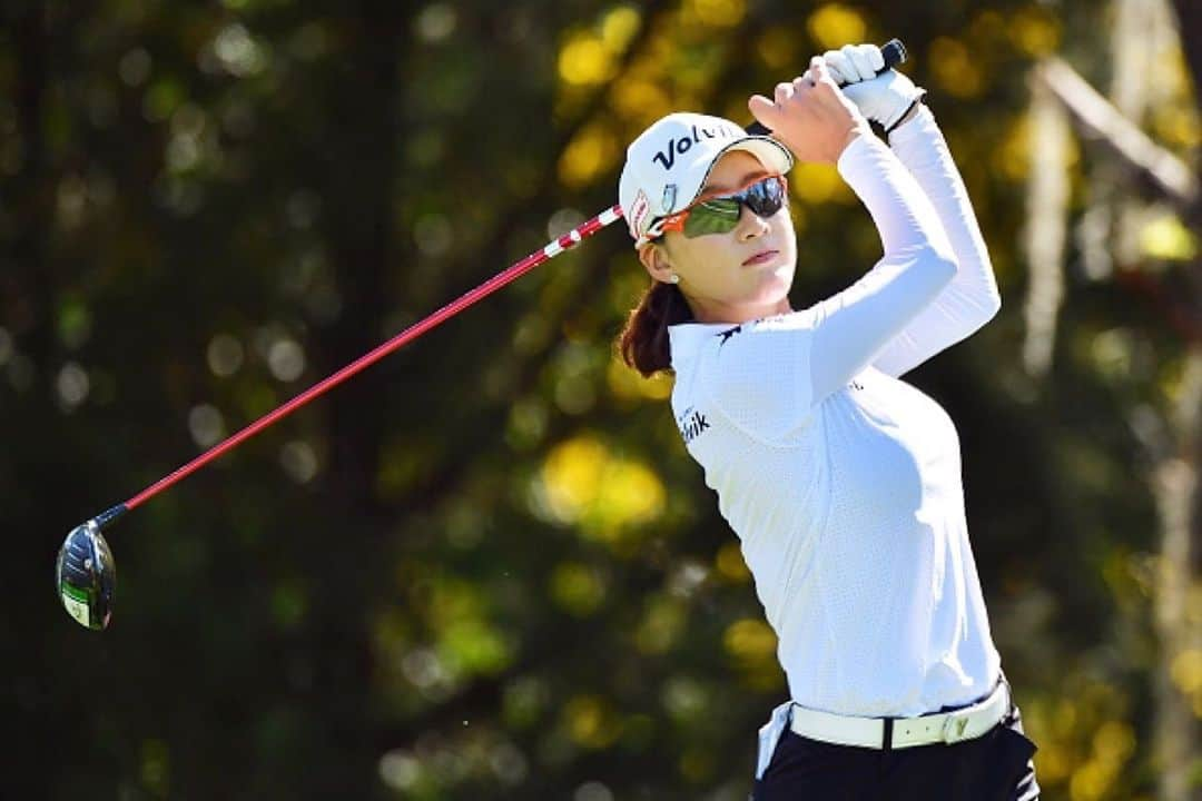 シェラ・チョイのインスタグラム：「The Weather and course condition was more than perfect at Lake Nona golf course. Could've been better but enjoyed for sure! Love Florida weather! @lakenonagcc  @gainbridgelpga  @lpga_tour」