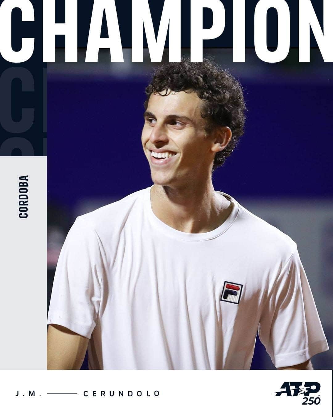 ATP World Tourさんのインスタグラム写真 - (ATP World TourInstagram)「REMEMBER THE NAME: @juanmacerundolo 🙌 The #NextGenATP 🇦🇷 wins the @cordobaopen in his ATP Tour main draw debut 🏆」3月1日 10時16分 - atptour