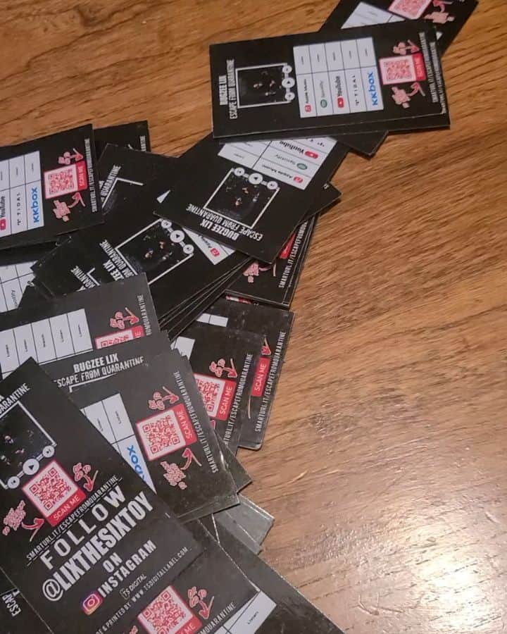 call me Lix the 6-Toyのインスタグラム：「INVEST IN YOURSELF! We leveled up on em.. 10,000 scan cards from @tsdigitallabel with my classic ESCAPE FROM QUARANTINE album on them.. New York and NJ...get yours when you see me or my team pushing thru ya Borough, or Township!! Dat Part 👉🏾👈🏾 The New Bugzee Lix animated movie and soundtrack "SPACE N33DLE" coming soon!! #believeinyourself Follow my Twitter: BugzeeLix Follow my YouTube: BugzeeLix #augmentedreality #AR #theweeknd #runtz #citygirls #tsdigitallabel #tsdigital #uktrap #ukdrill #torikelly #drake #palisadespark #investinyourself #crypto #grmdaily #mixtapemadness #cryptotrader」