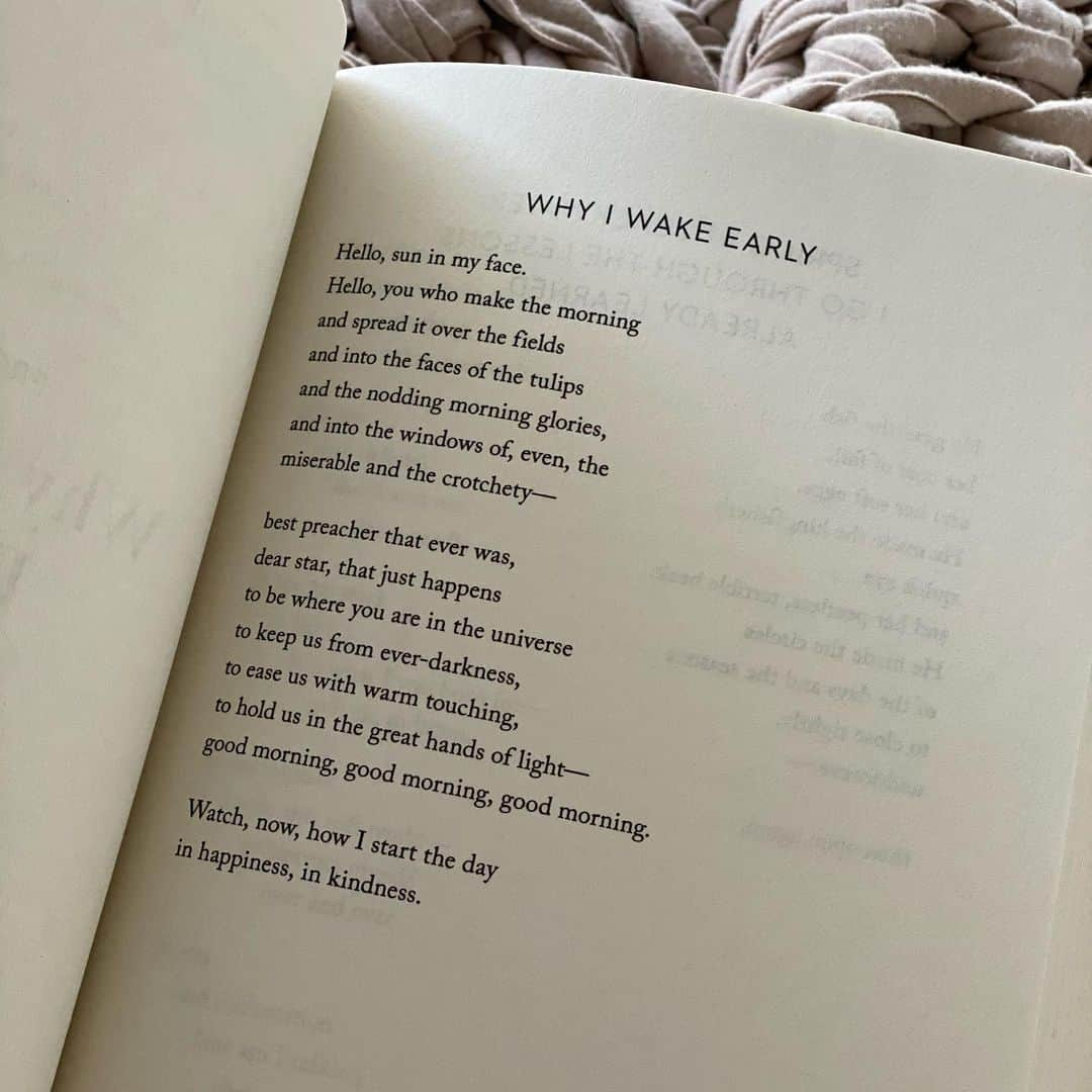 レイチェルパリーさんのインスタグラム写真 - (レイチェルパリーInstagram)「Sunday musings via #maryoliver」3月1日 2時10分 - rachelpally