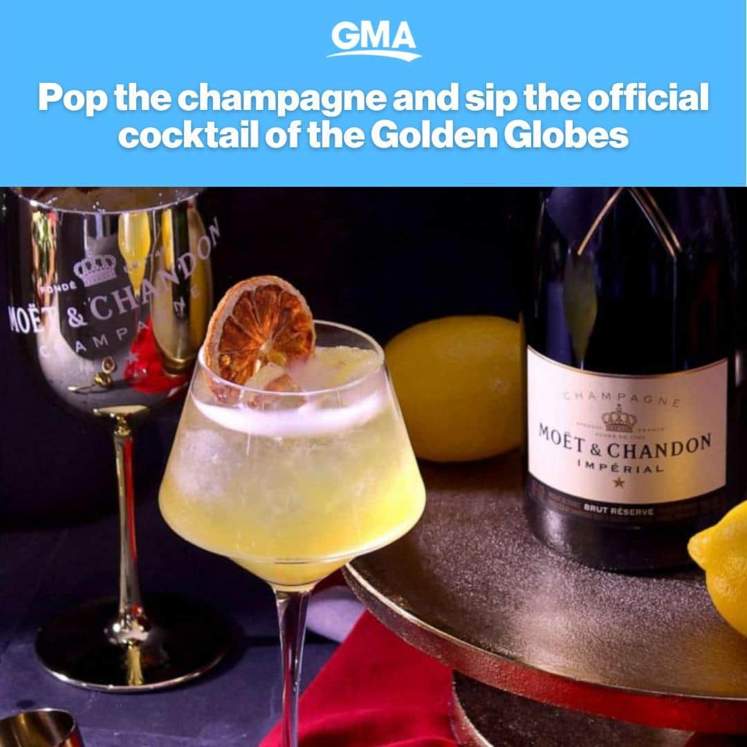 Good Morning Americaさんのインスタグラム写真 - (Good Morning AmericaInstagram)「As awards season kicks off with the #GoldenGlobes tonight, fans can get a taste of the film and television festivities with the official cocktail of the star-studded event. ⁠🥂 ⁠ LINK IN BIO for more!⁠ ⁠ ⁠」3月1日 2時36分 - goodmorningamerica