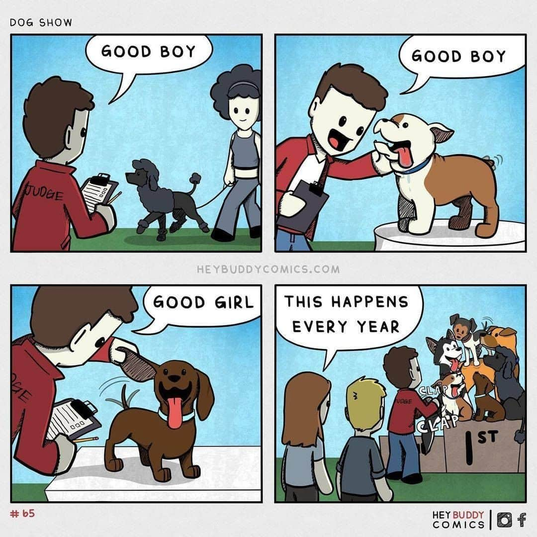 8crapさんのインスタグラム写真 - (8crapInstagram)「All dogs are good dogs - 🖌 @heybuddycomics - #BarkedArt #barked #dog #doggo #DogComics」3月1日 5時00分 - barked