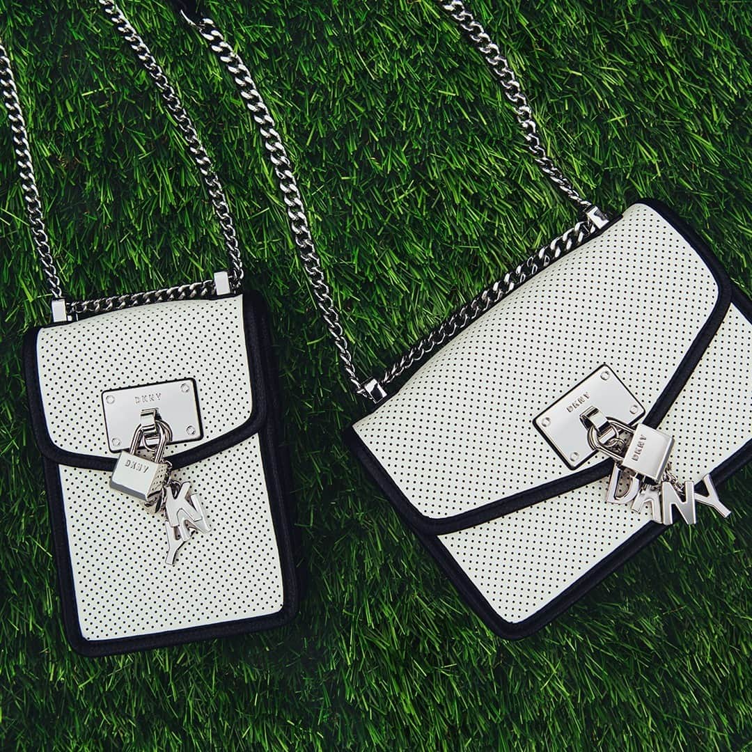 のインスタグラム：「New styles, unlocked: explore handbags on DKNY.com. #DKNYSTATEOFMIND」