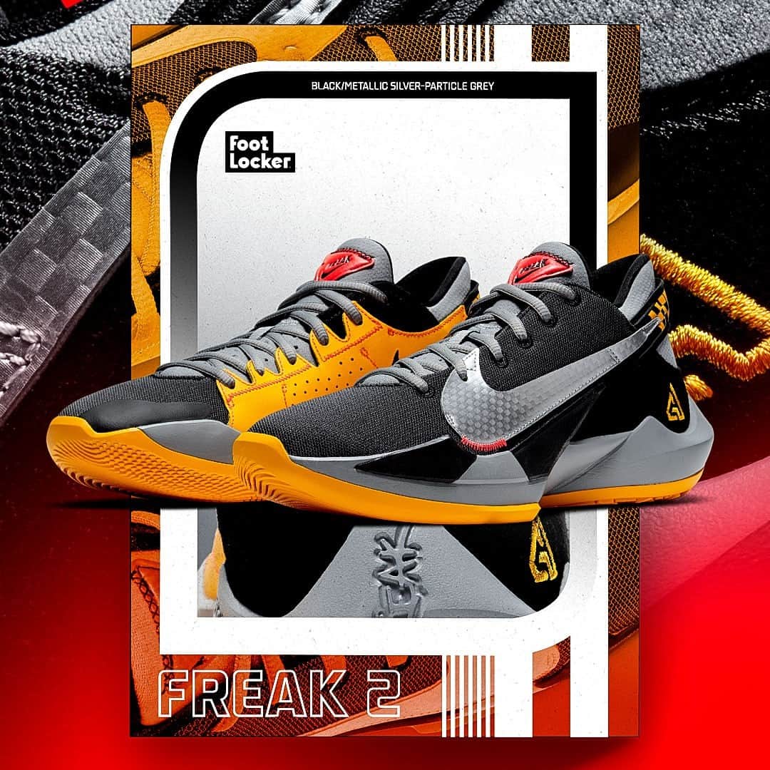 Foot Lockerのインスタグラム：「A silver take on the Zoom Freak 2! Available now online and in select stores.」