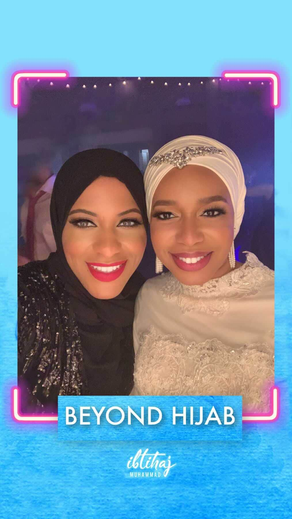 イブテハージ・ムハンマドのインスタグラム：「The journey to wearing hijab looks different depending on who you ask. On this episode of BEYOND HIJAB, I chat with my friend Malika Bilal, an Emmy nominated, game-changing journalist! @mmbilal’s interest in journalism may have started from her news desk in her childhood bedroom, but now she’s done just about every medium of the industry from newspaper to television, and now hosting Al-Jazeera podcast, the Take. What’s her secret to navigating spaces as a first? Watch now and prepare to be inspired 🎧💫」