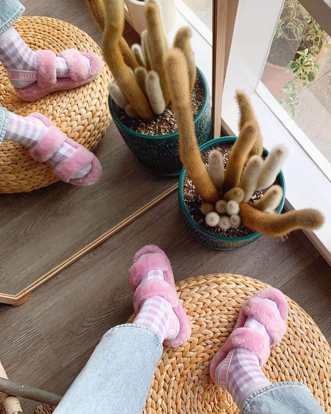 アグさんのインスタグラム写真 - (アグInstagram)「Life doesn’t have to be prickly. Stay soft wearing our Oh Yeah slides. #UGGLIFE」3月1日 5時13分 - ugg