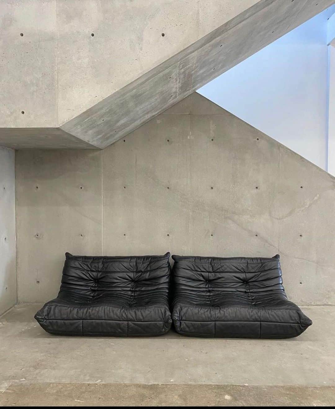 サラ・エレンのインスタグラム：「My latest interior obsession. The Togo Sofa / designed by Michel Ducaroy.」