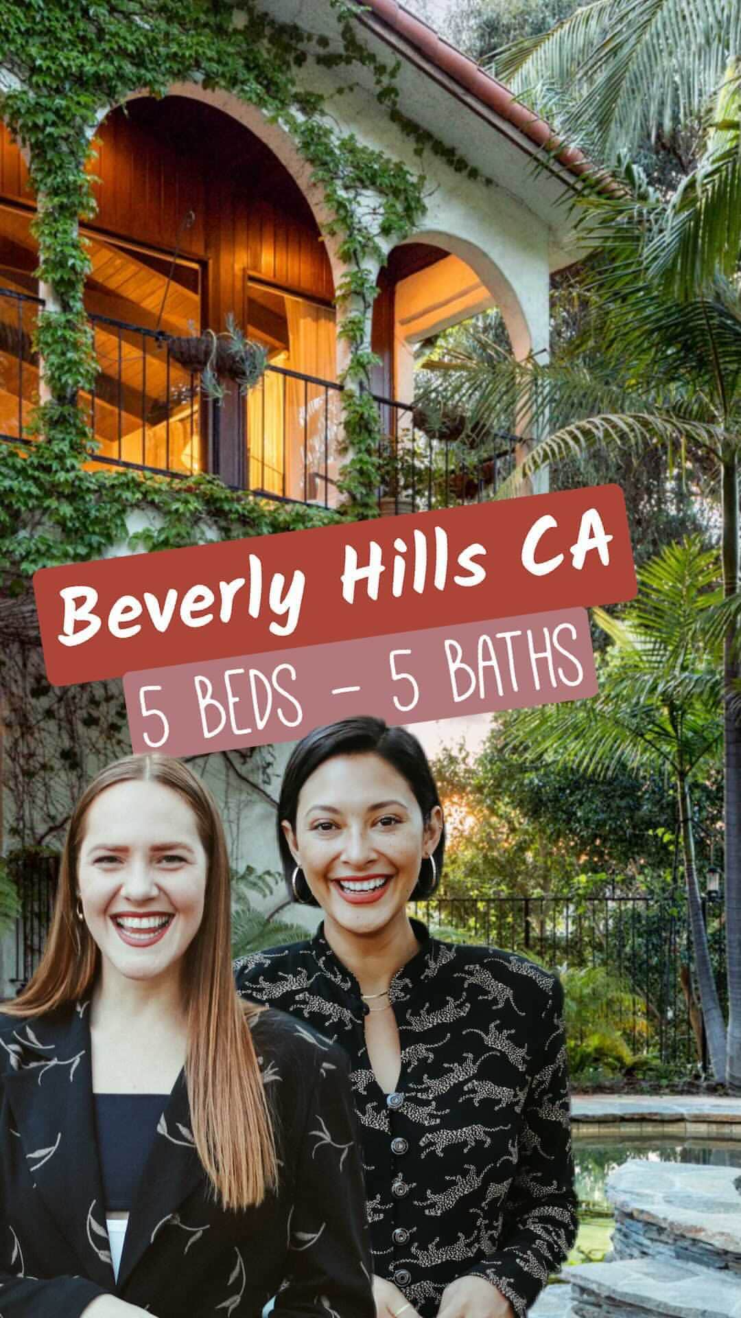 ジョーディン・テイラーのインスタグラム：「Welcome to paradise. This 5 bedroom home gives us jaw dropping ceilings and views that even the grinchiest of us couldn’t deny. I get drenched in envy and Karissa almost falls to her death. Let us know if you have any interest in checking it out and be sure to guess the price of this baby in the comments!! Closest guess gets a poorly written Haiku by me 💛  @addressedbyred @evandee @ariafsharandassociates #hometour #forsale #homes #beverlyhills #realestate #bhrealestate #californiarealestate #dreamhouse」
