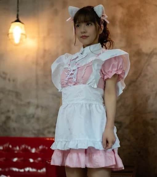 茜結のインスタグラム：「ロボ猫メイドのベビちゃん🐈  #茜結#グラビア#グラドル #女優#役者#ナレーター#youtuber #youtuber好きな人と繋がりたい #youtubechannel #可愛い女の子 #大人可愛い #綺麗になりたい #低身長 #シングルマザー #綺麗なお姉さん #熟女 #カメラマンさんと繋がりたい #撮影モデル #撮影 #cute #beautiful #水着 people #お洒落さんと繋がりたい #お洒落 #可愛くなりたい #可愛い女の子 #可愛い子と繋がりたい #美少女 #美魔女#メイド」