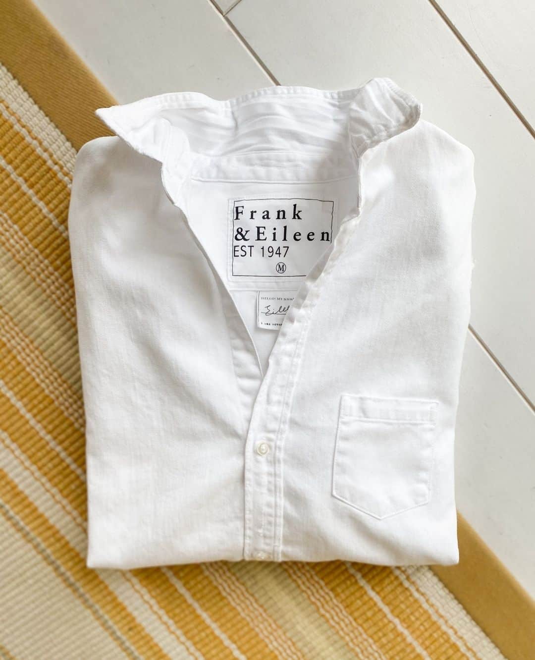フランク&アイリーンのインスタグラム：「Denim for now. Denim for always. #FrankandEileen」