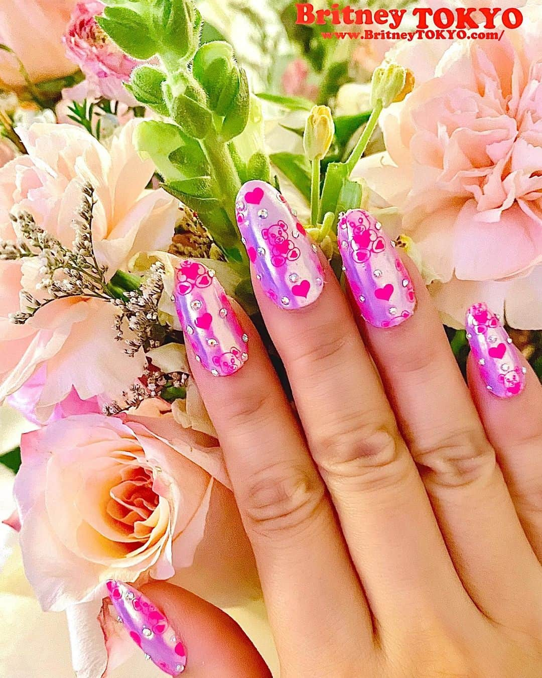 Britney TOKYOさんのインスタグラム写真 - (Britney TOKYOInstagram)「総柄可愛い🧸💕 @tsumekira x BritneyTOKYO NAIL STICKER “Carnival “ 3/1 発売✨✨  #nailart #nails #tsumekira #britneytokyonailsticker #britneytokyo #ネイル　#ネイルアート」3月1日 9時15分 - britneytokyo