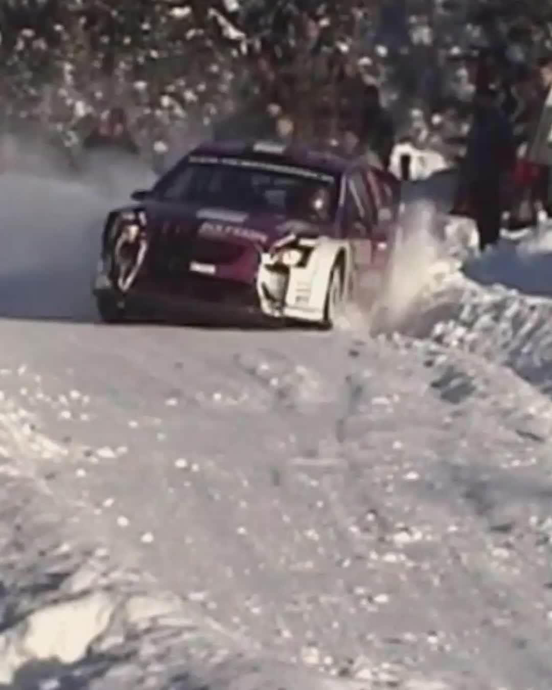 レッドブルのインスタグラム：「they came, they saw, they rallied🤯  watch all the highlights from the weekend’s Arctic Rally Finland on Red Bull TV ~link in bio~ 📖  #redbull #givesyouwiiings #WRC #rally #rallycar #finland #articrally」