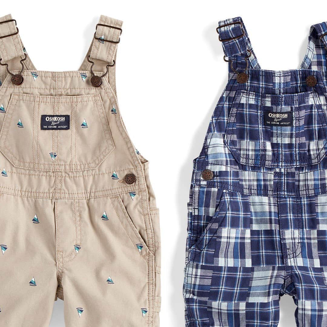 オシュコシュさんのインスタグラム写真 - (オシュコシュInstagram)「Sea or land? ⛵🏝️ #oshkoshkids #springadventures #overalls」3月1日 11時29分 - oshkoshkids