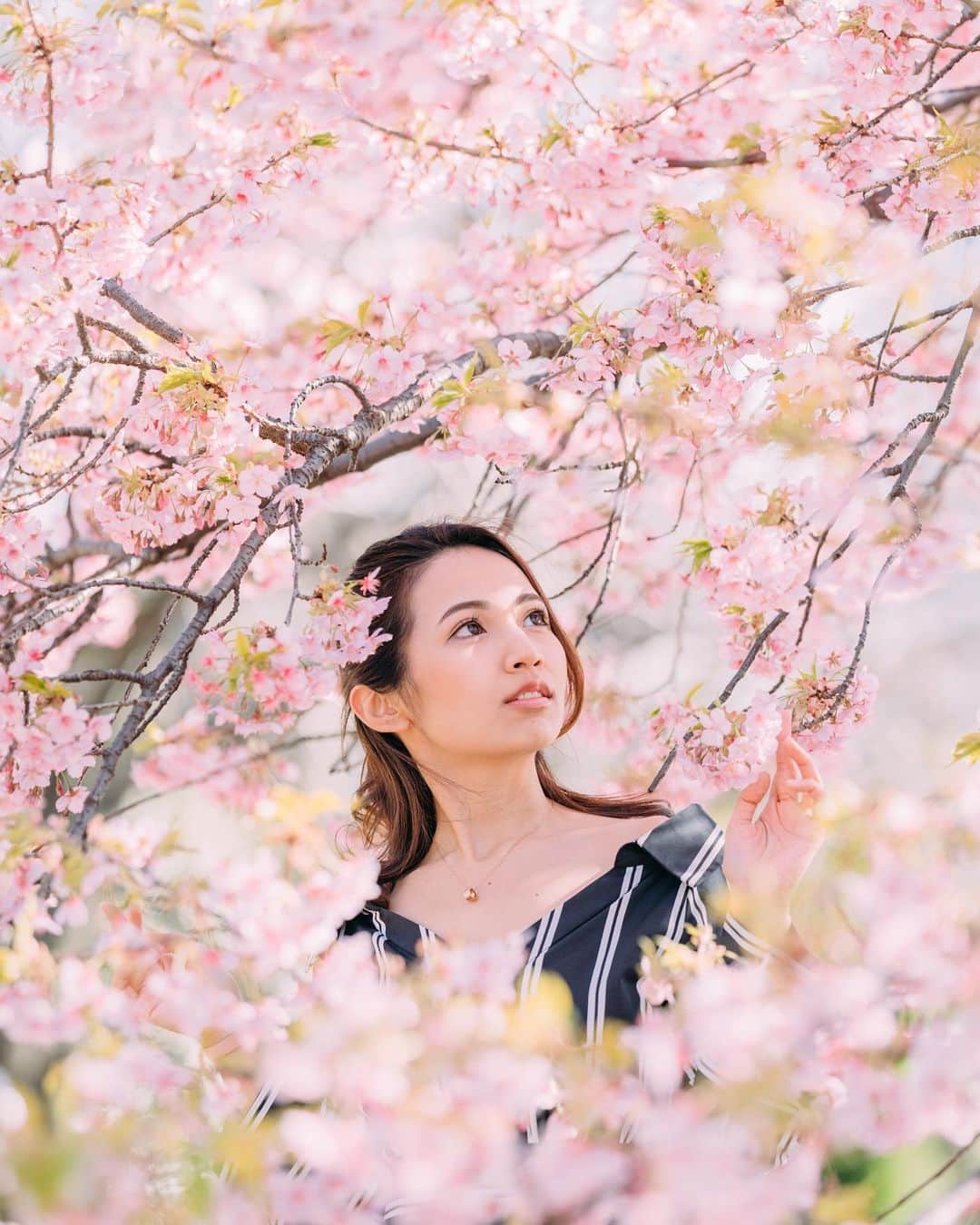 DJ Cellyさんのインスタグラム写真 - (DJ CellyInstagram)「今日から3月🌸  ストーリーに載せたら、もう桜咲いてるの？って沢山DM頂きましたが、河津桜です。  いろんな場所にちらほら咲いてるけど、もう少しで散っちゃうかなあ…  私が撮影したのは、代官山の西郷山公園🍃  #河津桜 #かわずざくら #代官山  #西郷山公園 #西郷山公園でピクニック #代官山西郷山 #西郷山公園の桜 #河津桜満開 #河津桜🌸 #河津桜2021 #お花見2021 #東京桜 #代官山お散歩 #お散歩日和 #お花見デート #春日和 #春桜 #お花見スポット #japinay #cherryblossomseason #japanesecherryblossom #japinay」3月1日 11時47分 - celly_cecilia