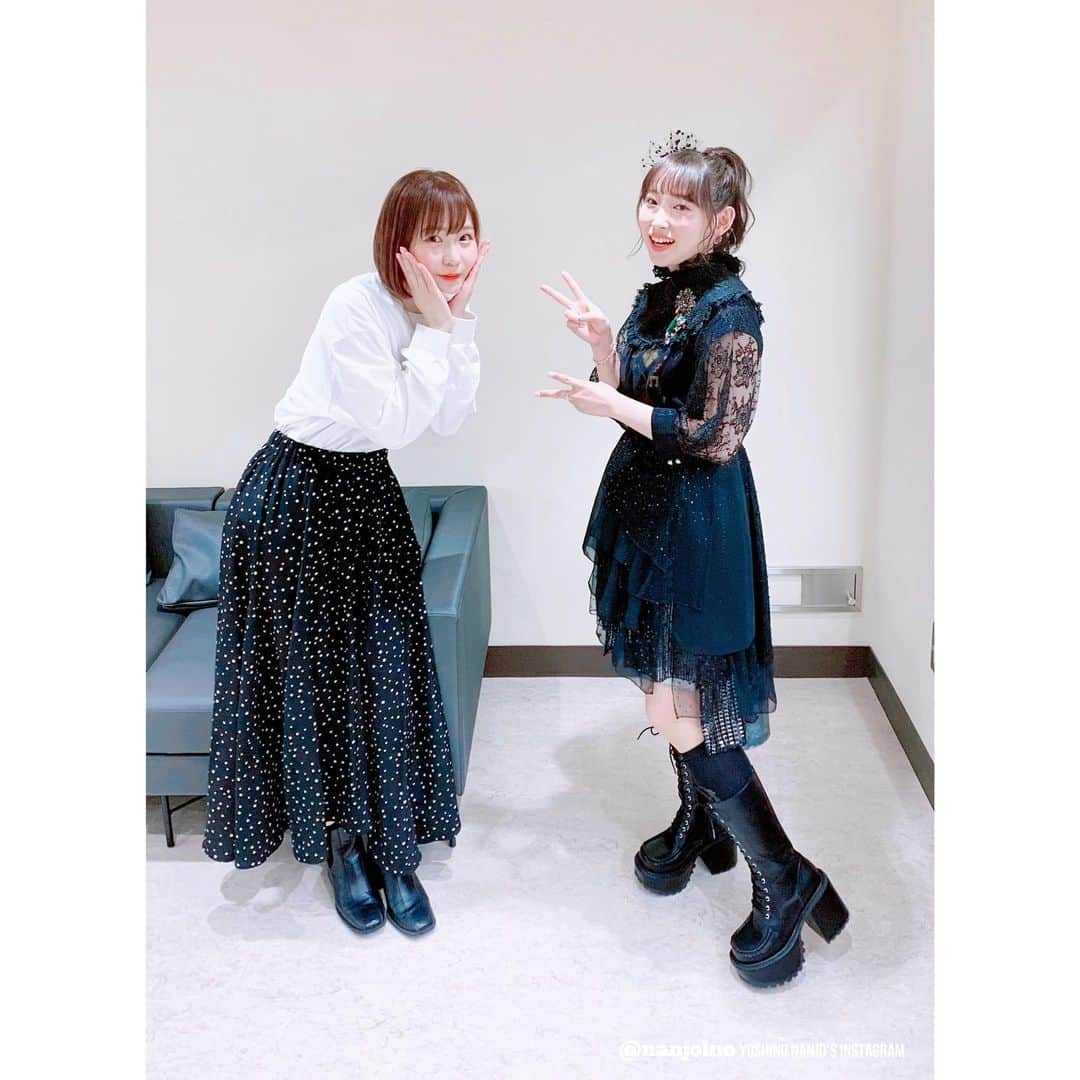 南條愛乃さんのインスタグラム写真 - (南條愛乃Instagram)「#リスアニLIVE2021 たかみなちゃんと✨ この日も「好きです」「好きです」って デュフデュフしてて可愛かった〜(笑) そしてわたしも楽屋のモニターからだったけど、たかみなちゃんのステージ見させてもらってました☺️ 可愛かった〜〜〜👼👼👼✨ 癒されたよありがと〜(笑)」3月1日 12時08分 - nanjolno