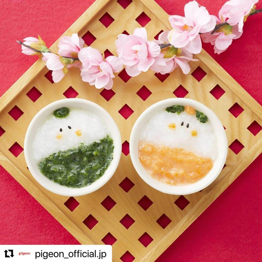 maki ogawaさんのインスタグラム写真 - (maki ogawaInstagram)「@pigeon_official.jp さんからの リポストです。  赤ちゃんも一緒に楽しめる、 おかゆのひな祭り🎎ご飯です。  材料は パックご飯、 ( #赤ちゃんのパックごはん 7カ月から) ホワイトソース ( #かんたん粉末 ) と、野菜だけ！  赤ちゃんのひな祭りメニューに お悩みの方におすすめです。  その他の ひな祭りレシピは  『離乳食ぱくっとレシピ』  で検索していただけると ご覧になれます💕💕  ⠀ #ピジョン  #離乳食﻿⠀ #babyfood #cutebabyfood #babyfoodideas ﻿⠀ #babyfoodrecipes  #離乳食日記 #離乳食レシピ ﻿#離乳食中期 #かわいい離乳食  #かわいい離乳食部 #赤ちゃんフード #ベビーフード #ベビーフード活用 #赤ちゃんひな祭り #ひなまつり #離乳食ひなまつり #ひな祭りご飯 #桃の節句  #離乳食中期レシピ  https://www.youtube.com/user/LuckysundaeMaki/」3月1日 13時08分 - cuteobento