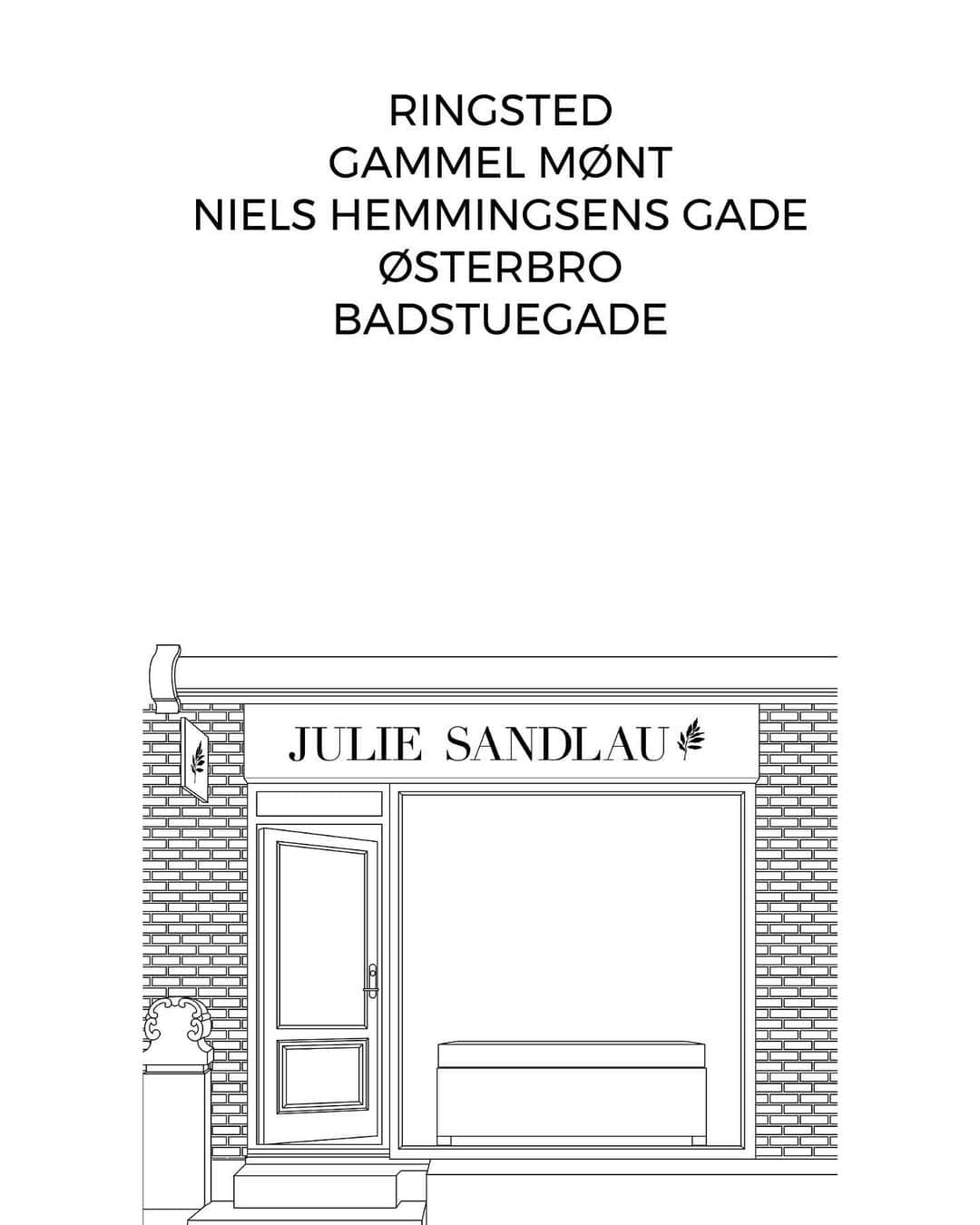 ジュリーサンドラゥのインスタグラム：「WE ARE OPEN! 🥂✨  We are looking forward to assist you in some of our stores!   See the list above and find your nearest Julie Sandlau concept store❤️  #juliesandlau #juliesandlaujewelry #jewelry」